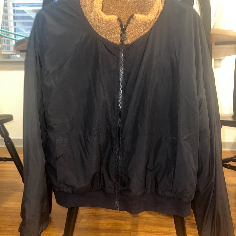 Fabletics Reversible Bomber Jacket | Size Large - image 1
